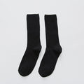 CHAOZHU Classic New Loose Socks Women 200 Needles Cotton Knitting Rib Solid Colors 14 Kinds of 4 Seasons Basic Daily Women Socks