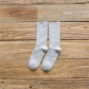 CHAOZHU Classic New Loose Socks Women 200 Needles Cotton Knitting Rib Solid Colors 14 Kinds of 4 Seasons Basic Daily Women Socks