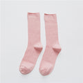CHAOZHU Classic New Loose Socks Women 200 Needles Cotton Knitting Rib Solid Colors 14 Kinds of 4 Seasons Basic Daily Women Socks