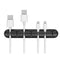 1-5Pcs Solid Desk Set Wire Clip Organizer Office Accessories Bobbin Winder Wrap Cord Cable Manager for Mouse USB Keyboard Lines