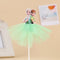 1pcs/Lot Frozen Elsa Anna Princess Cake Cupcake Toppers Cake Flag Girls Birthday Party Decoration Anniversaire Cake Supplies
