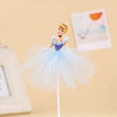 1pcs/Lot Frozen Elsa Anna Princess Cake Cupcake Toppers Cake Flag Girls Birthday Party Decoration Anniversaire Cake Supplies