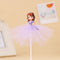 1pcs/Lot Frozen Elsa Anna Princess Cake Cupcake Toppers Cake Flag Girls Birthday Party Decoration Anniversaire Cake Supplies