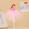 1pcs/Lot Frozen Elsa Anna Princess Cake Cupcake Toppers Cake Flag Girls Birthday Party Decoration Anniversaire Cake Supplies