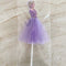 1pcs/Lot Frozen Elsa Anna Princess Cake Cupcake Toppers Cake Flag Girls Birthday Party Decoration Anniversaire Cake Supplies