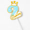 1pcs/Lot Frozen Elsa Anna Princess Cake Cupcake Toppers Cake Flag Girls Birthday Party Decoration Anniversaire Cake Supplies