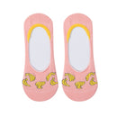 Cute Short Socks Cartoon Fruit Woman Invisible Ankle Socks Funny Female Designer Cotton Girls Banana Lemon Strawberry Kawaii