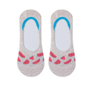 Cute Short Socks Cartoon Fruit Woman Invisible Ankle Socks Funny Female Designer Cotton Girls Banana Lemon Strawberry Kawaii