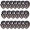 40 Pcs Blue Set Agate Marble Balloons Silver Confetti Balloon Wedding Valentine's Day Baby Shower Birthday Party Decorations