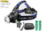 Portable zooming xml-t6 L2 V6 Led Head lamp ZOOM Fishing headlight Camping Headlamp Hiking Flashlight  Bicycle light torch