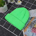 Knitted Hats for Women Skullcap Men Beanie Hat Winter Retro Brimless Baggy Melon Cap Cuff Docker Fisherman Beanies Hats For Men