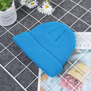 Knitted Hats for Women Skullcap Men Beanie Hat Winter Retro Brimless Baggy Melon Cap Cuff Docker Fisherman Beanies Hats For Men