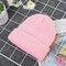 Knitted Hats for Women Skullcap Men Beanie Hat Winter Retro Brimless Baggy Melon Cap Cuff Docker Fisherman Beanies Hats For Men
