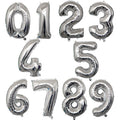 32 40 inch number balloons Big Rose Gold Silver Black Figure Foil Balloon Wedding Birthday Party Decoration Balloons
