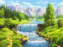 5D Diy Diamond Painting Landscape Cross Stitch Kit Full Drill Embroidery Scenery Winter Mosaic Art Picture of Rhinestones Decor