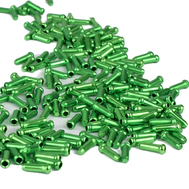 50PCS Bicycle Cable End Caps Bike Wire End Caps Brake Derailleur Shifter Cable Tips Crimps MTB Bike Bicycle Accessories