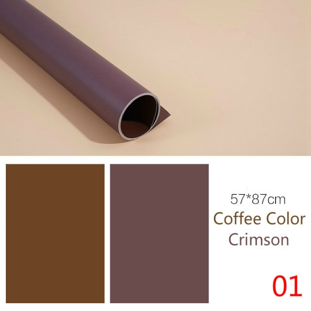 Photography background paper photophones backdrops morandi 57*87cm 2 sides solid color green screen photo studio[buy 4 free 1]]