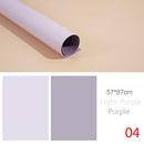 Photography background paper photophones backdrops morandi 57*87cm 2 sides solid color green screen photo studio[buy 4 free 1]]