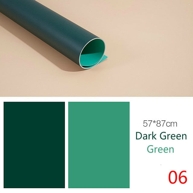 Photography background paper photophones backdrops morandi 57*87cm 2 sides solid color green screen photo studio[buy 4 free 1]]