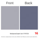 Photography background paper photophones backdrops morandi 57*87cm 2 sides solid color green screen photo studio[buy 4 free 1]]