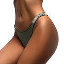 Sexy Underwear Hip Lifting Satin Panties Letter Rhinestone g-strings thongs tanga Low Waist Seamless Briefs 2021 Tanga Lingerie