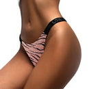 Sexy Underwear Hip Lifting Satin Panties Letter Rhinestone g-strings thongs tanga Low Waist Seamless Briefs 2021 Tanga Lingerie