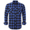2021 New Men's Plaid Flannel Shirt Spring Autumn Male Regular Fit Casual Long-Sleeved Shirts For (USA SIZE S M L XL 2XL)