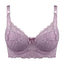C D Cup Big Size Women Bra push up bra Lace Hollow Out Soutien Gorge Underwear Sexy Ultrathin Transparent Brassiere Bra 100D
