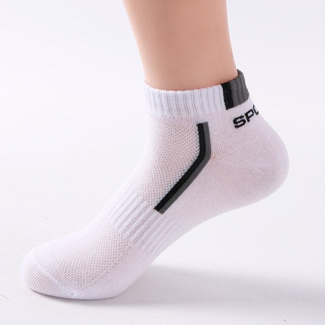 10 Pcs=5 Pairs Men Socks Cotton Socks Breathable Sweat-Absorbent Spring Autumn Black Socks Deodorant Business Men Socks Pack