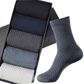 10 Pcs=5 Pairs Men Socks Cotton Socks Breathable Sweat-Absorbent Spring Autumn Black Socks Deodorant Business Men Socks Pack