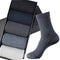 10 Pcs=5 Pairs Men Socks Cotton Socks Breathable Sweat-Absorbent Spring Autumn Black Socks Deodorant Business Men Socks Pack