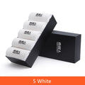 10 Pcs=5 Pairs Men Socks Cotton Socks Breathable Sweat-Absorbent Spring Autumn Black Socks Deodorant Business Men Socks Pack