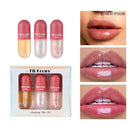 Capsule Crystal Jelly Lip Gloss Plumper Oil Shiny Clear Liquid Lipsticks Moisturizing Women Makeup Lip Tint Balm Cosmetics