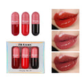 Capsule Crystal Jelly Lip Gloss Plumper Oil Shiny Clear Liquid Lipsticks Moisturizing Women Makeup Lip Tint Balm Cosmetics