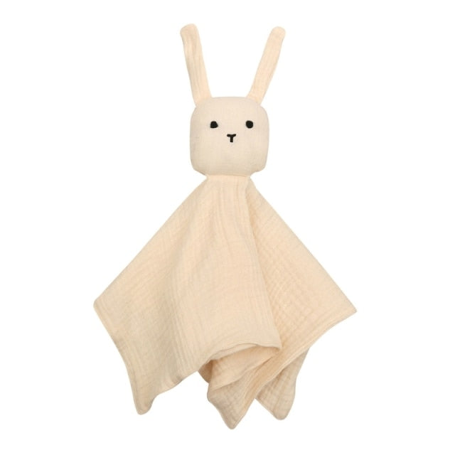 Baby Saliva Towel Soft Newborn Baby Soothe Appease Towel Infant Cute Bunny Sleeping Dolls Toy Plush Comforting Toy Baby Towel