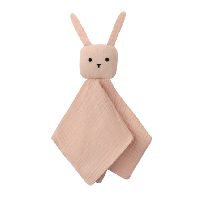 Baby Saliva Towel Soft Newborn Baby Soothe Appease Towel Infant Cute Bunny Sleeping Dolls Toy Plush Comforting Toy Baby Towel