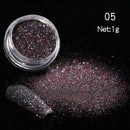 Nail Art Mirror Pigment Powder  Nail Glitters Metallic Color for Nail Art UV Gel Polishing Rose Gold Silver Colors
