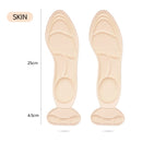 FootMaster 4D Memory Foam Orthopedic Insoles For Shoes Women Men Flat Feet Arch Support Massage Plantar Fasciitis Sports Pad