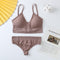 2Pcs Bra Set Women Panties Underwear Set Sexy G-String Seamless Bralette Lingerie Tank Crop Top Dropship 2021 New