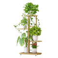 4 Tier 5 Potted Plant Stand Flower Pots Rack Display Shelf Home Decoration Potting Ladder Storage Shelving Rack for Potted Plant