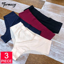 TERMEZY 3Pcs/Lot Seamless Panty Set Underwear Female Comfort Intimates Fashion Low-Rise Briefs 5 Colors Lingerie Drop Shipping