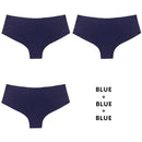 TERMEZY 3Pcs/Lot Seamless Panty Set Underwear Female Comfort Intimates Fashion Low-Rise Briefs 5 Colors Lingerie Drop Shipping