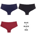 TERMEZY 3Pcs/Lot Seamless Panty Set Underwear Female Comfort Intimates Fashion Low-Rise Briefs 5 Colors Lingerie Drop Shipping