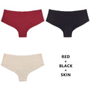TERMEZY 3Pcs/Lot Seamless Panty Set Underwear Female Comfort Intimates Fashion Low-Rise Briefs 5 Colors Lingerie Drop Shipping