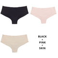 TERMEZY 3Pcs/Lot Seamless Panty Set Underwear Female Comfort Intimates Fashion Low-Rise Briefs 5 Colors Lingerie Drop Shipping