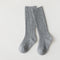 Spainish Kids Socks Baby Boys Girls Cotton Breathable Stripe Soft Sock Children Knee High Long Socks School Uniform Socks