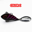 X-Fin 6g/9g/16g/21g New Metal Mini VIB Spoon Spin Sequin Lure Tackle Pin Hard Bait Crankbait Vibration Spinner Sinking Fishing