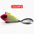 X-Fin 6g/9g/16g/21g New Metal Mini VIB Spoon Spin Sequin Lure Tackle Pin Hard Bait Crankbait Vibration Spinner Sinking Fishing