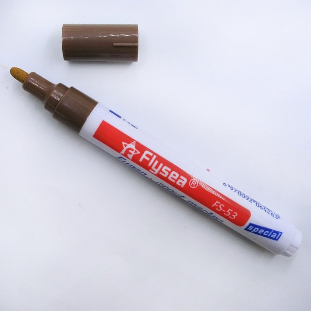 2021 Tile Marker Repair Wall Pen Grout Marker Odorless Non Toxic for Tiles Floor Tyre Suitable Car Painting Mark Pen TSLM