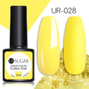 UR SUGAR 7.5ml Reflective Glitter Gel Shiny Rose Red Silver UV Gel Nail Polish Soak Off Colorful Gel Nail Art Decoration